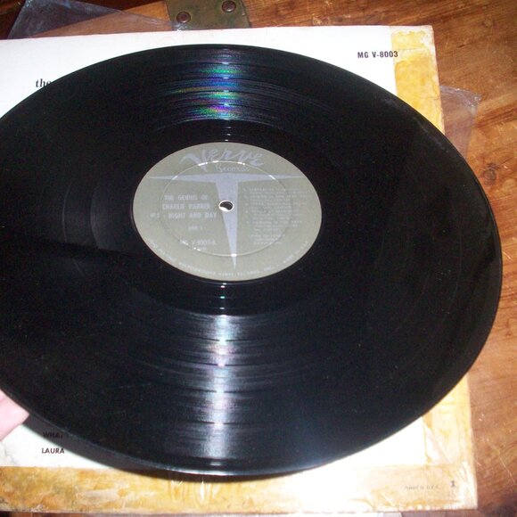 CHARLIE PARKER NIGHT AND DAY  VERVE RECORDS  LP MGV8003 VINYL Record Nice, - Picture 2 of 6